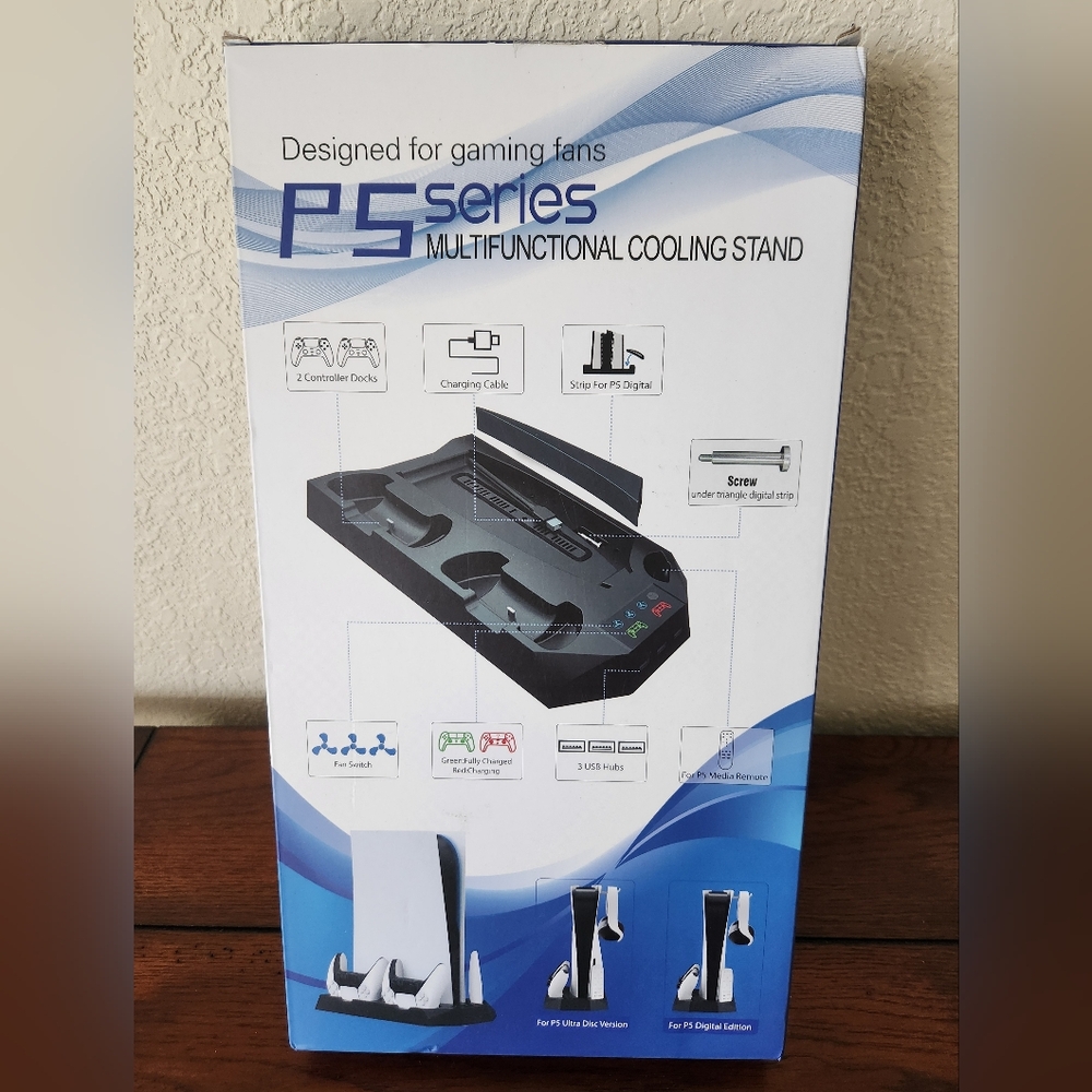 P5 Series Multifunctional Cooling Stand For PlayStation 5